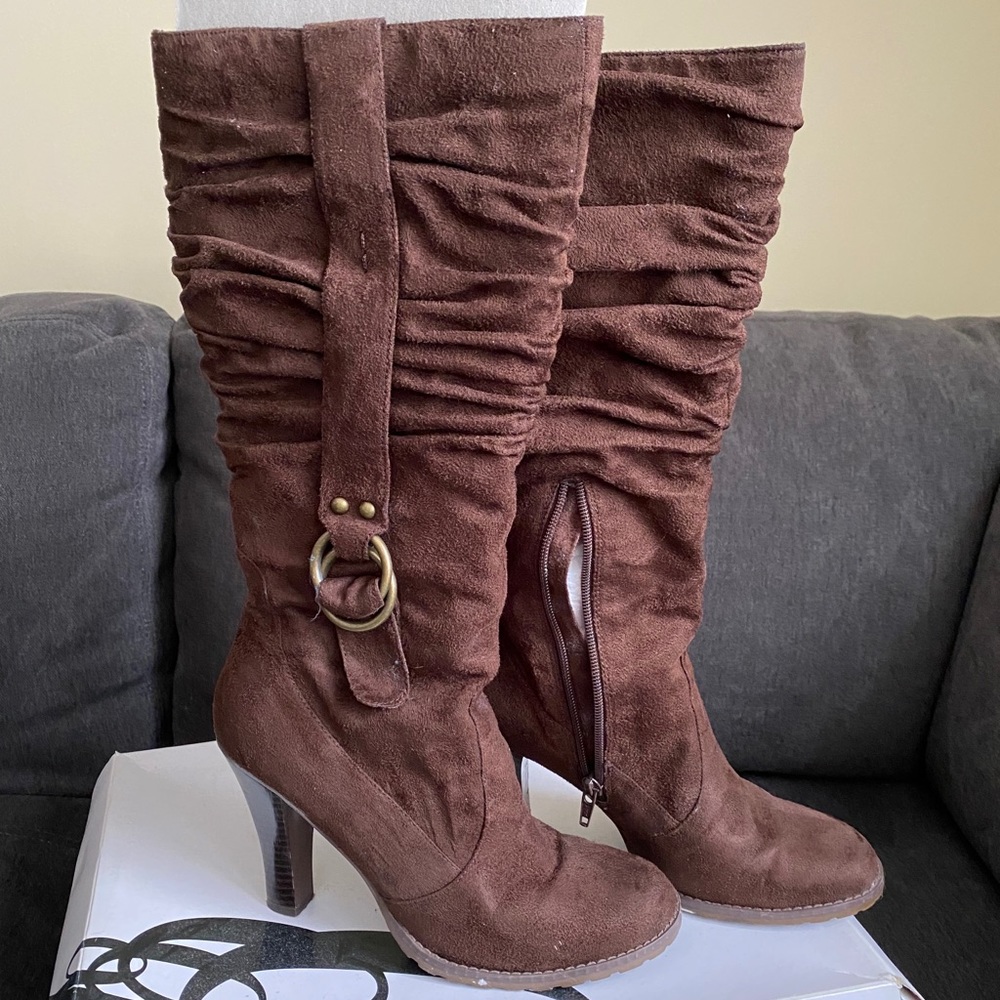 Dollhouse Boots- Dark brown- size 7